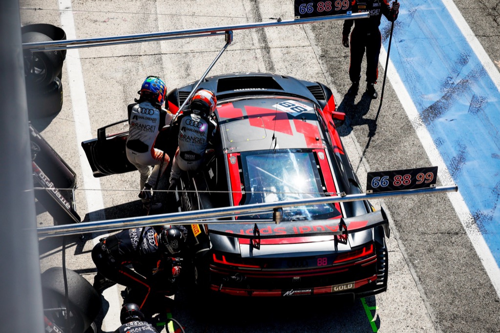 Sebastian Øgaard sikrede endnu et GTWC-podie på Misano.
(Foto: SRO Motorsports Group)